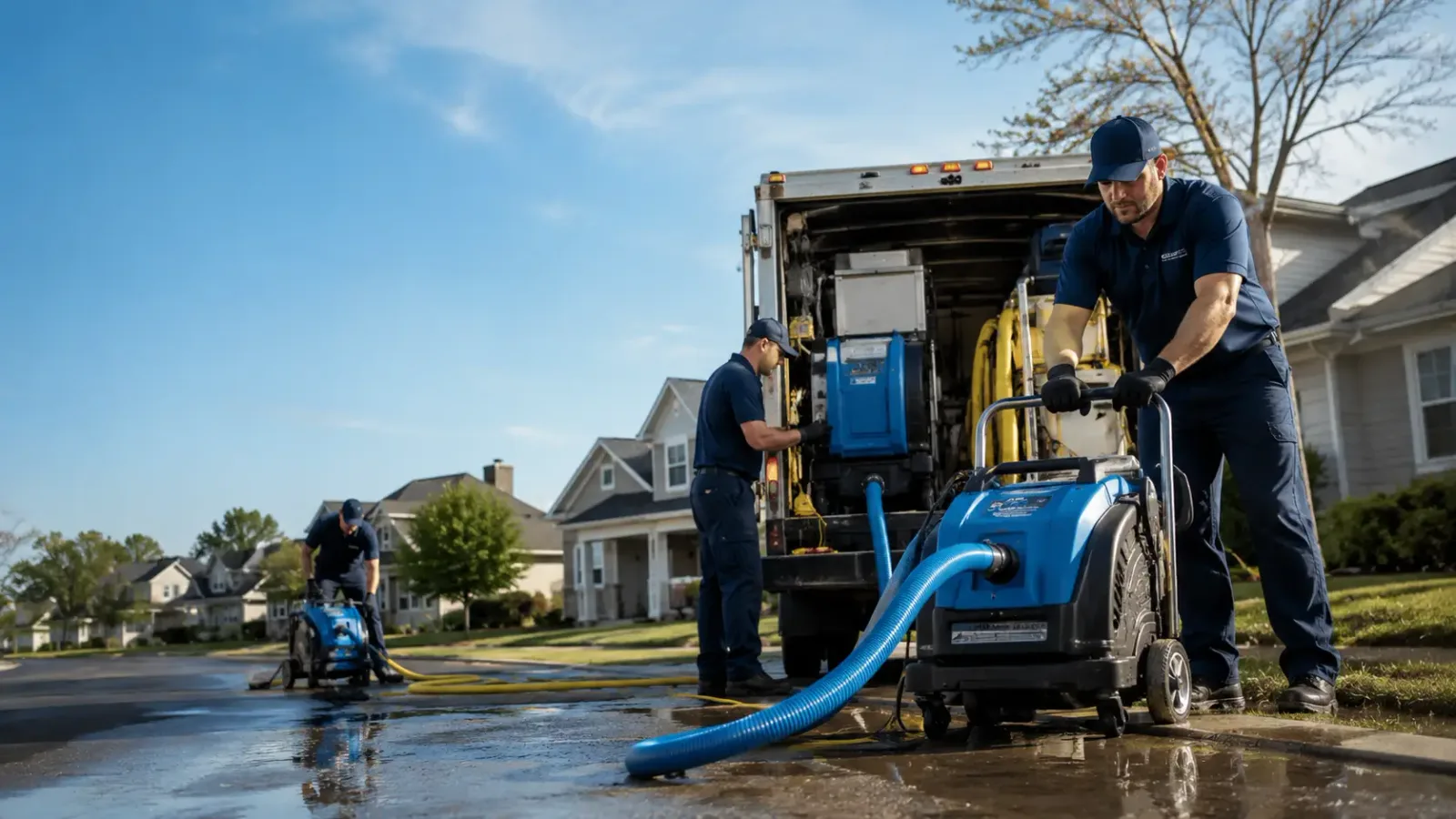 Flood Damage Cleanup in Sandy Level, VA